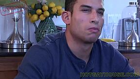 Escena#3 para video: Dirty on the desk with muscular gay couple